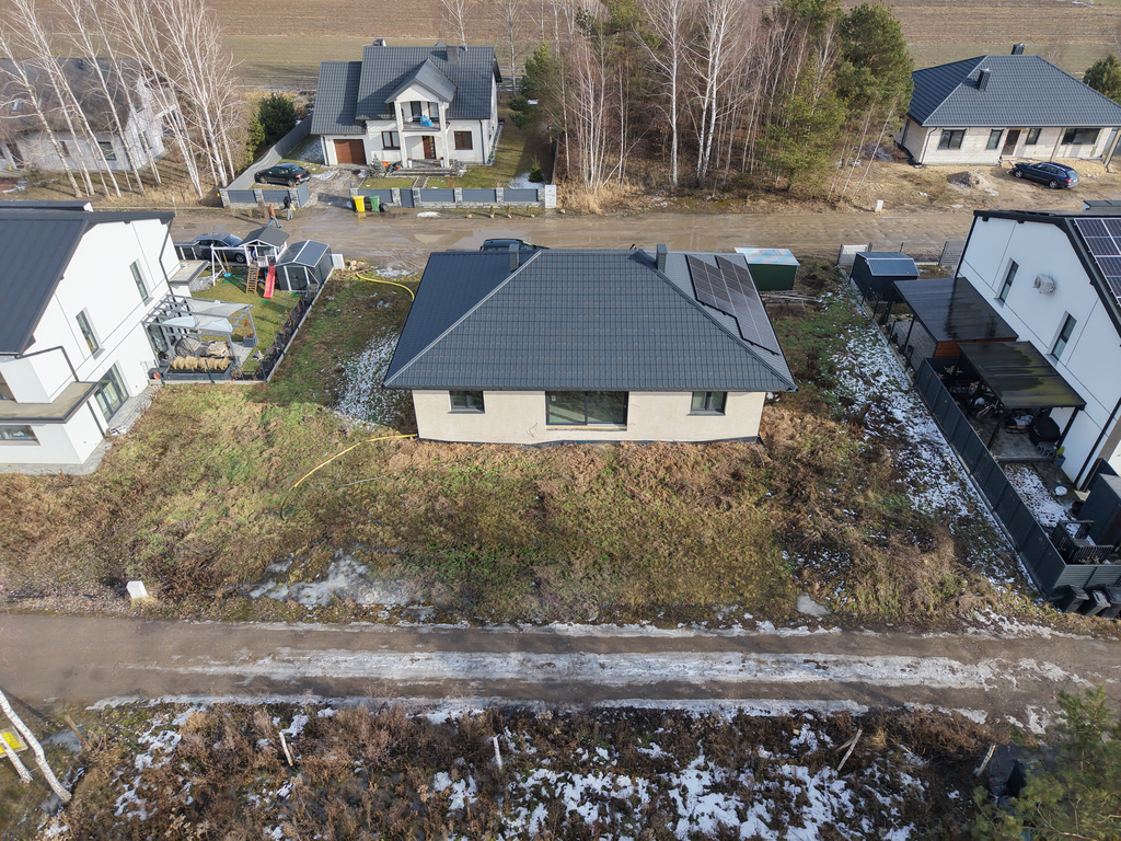 Dom z pompą ciepła i fotowoltaiką - Porosiuki