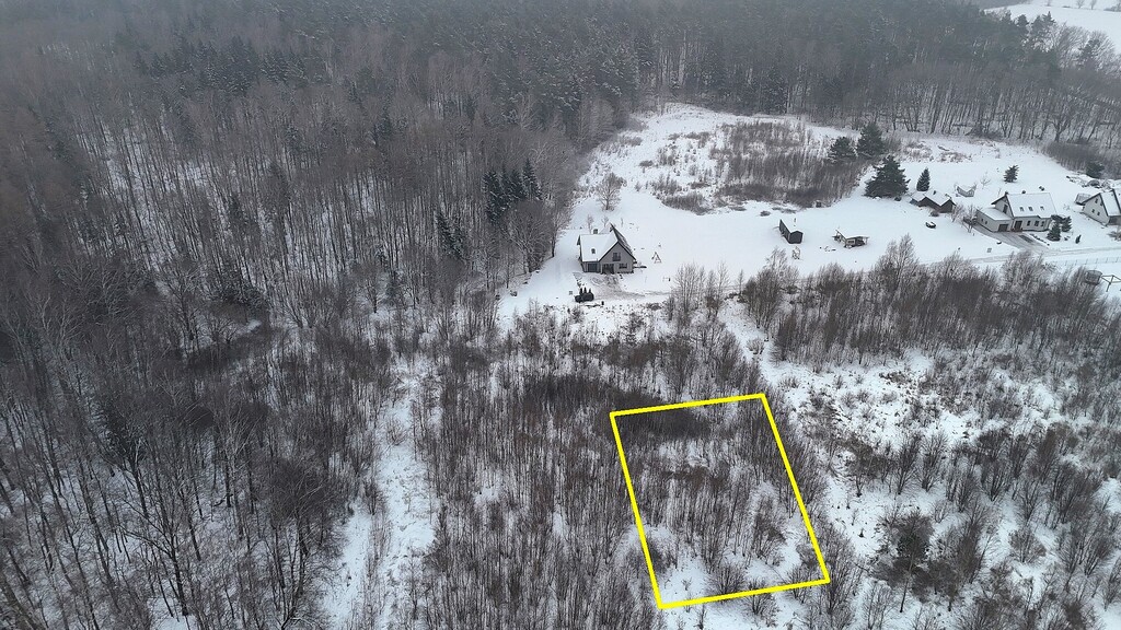 Działka w otoczeniu lasu Frombork Niewiastowo