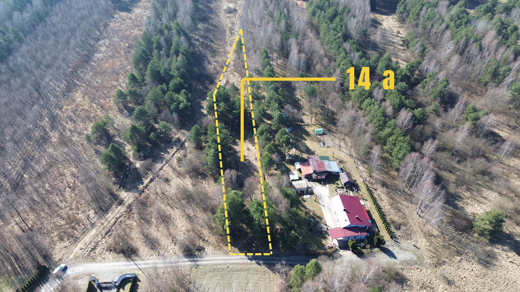 Działka budowlana / 14 a / Bogoria / Kolejowa