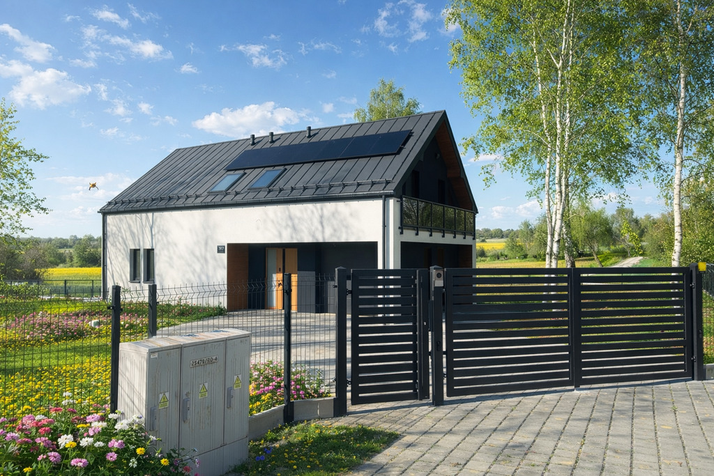 Nowoczesny dom - stodoła/5 pokoi/140m2