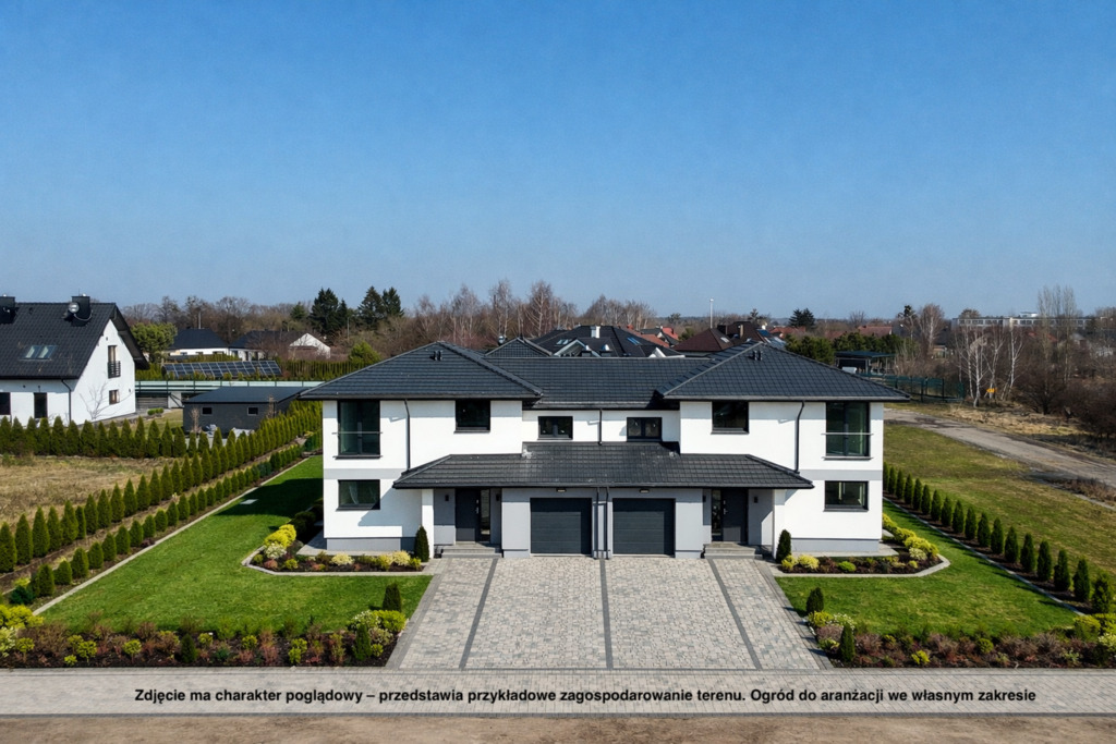 Nowoczesny bliźniak 138m2 ul. Leopolda Staffa