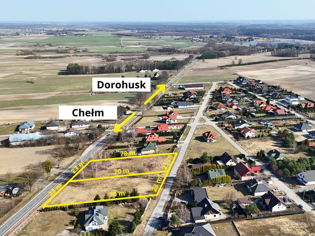 Działki budowlane – Kamień, świetna lokalizacja!