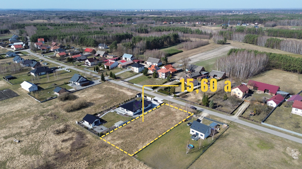 DZIAŁKA BUDOWLANA NA SPRZEDAŻ/STALE / 15,60 AR