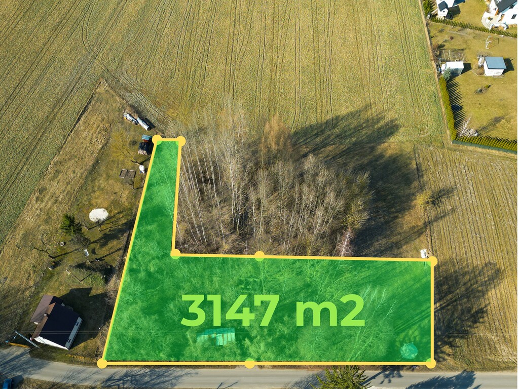 Działka rolno -budowlana Wyrzyki pow. łosicki