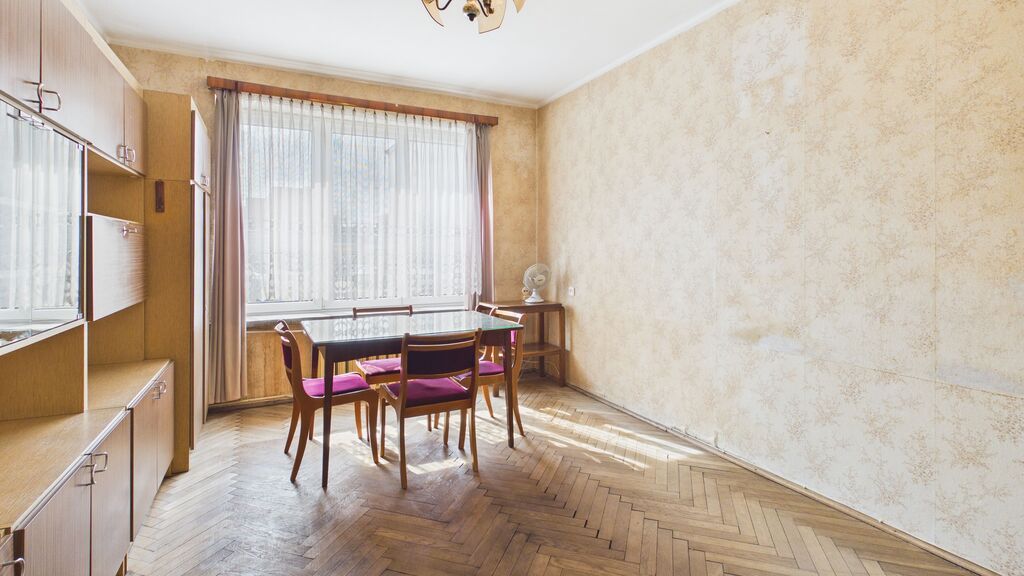 Parter | 46,6 m² | 2 pokoje | rozkładowe