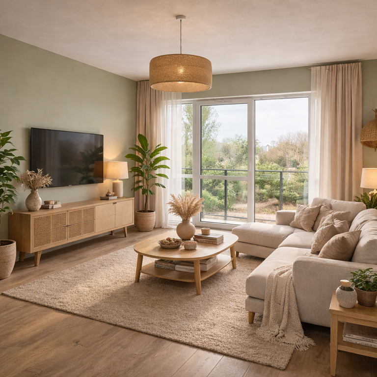 Apartament z balkonem