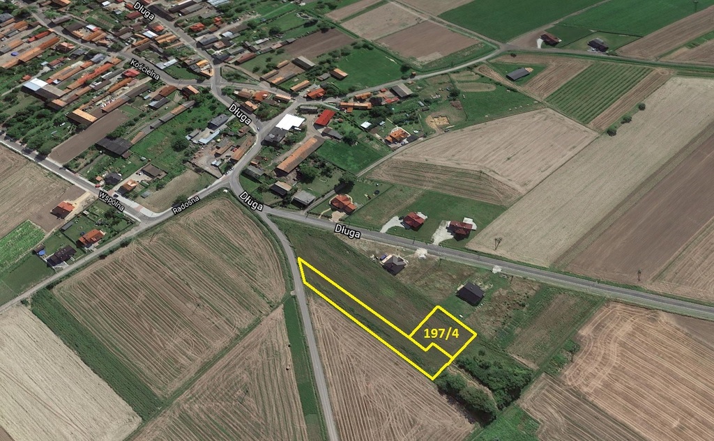 Działka budowlana w Grębocicach o pow. 10,83 arów