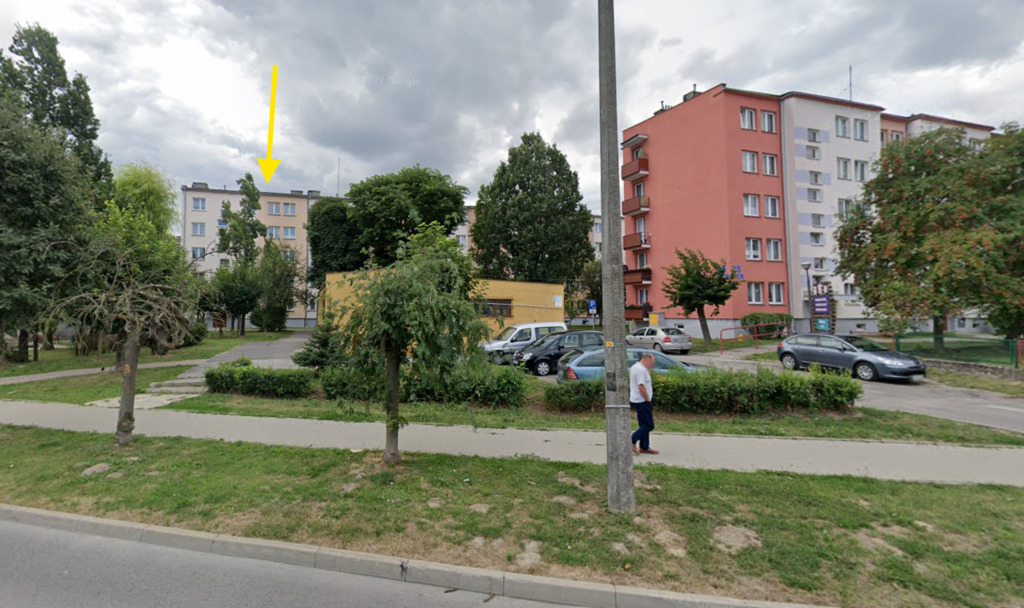 Przestronne mieszkanie w bloku