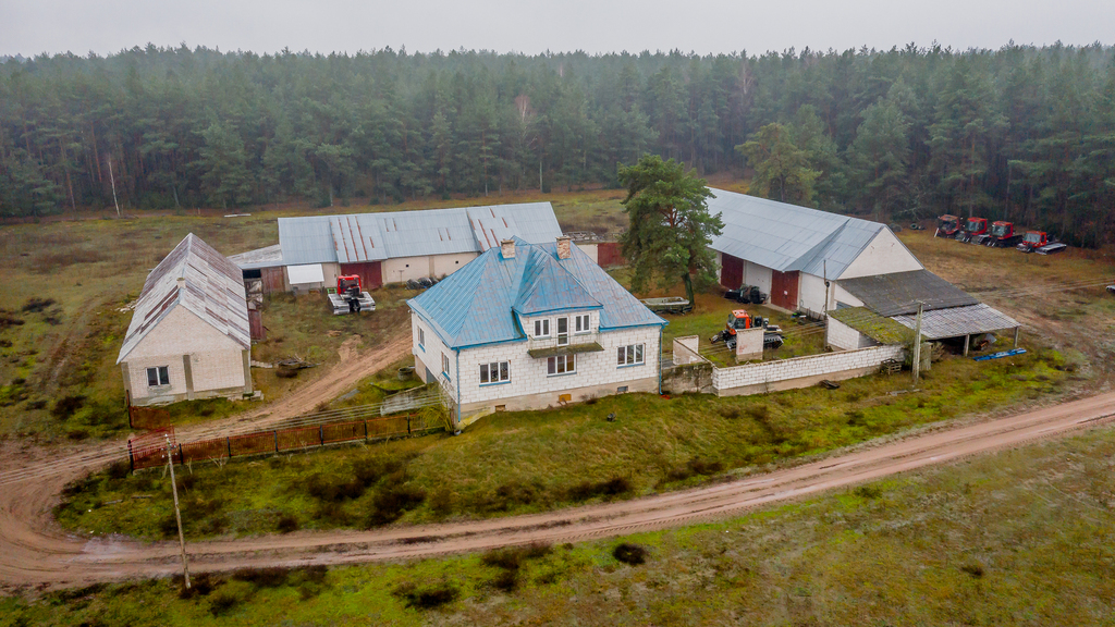 Gospodarstwo w sercu Biebrzańskiego Parku.