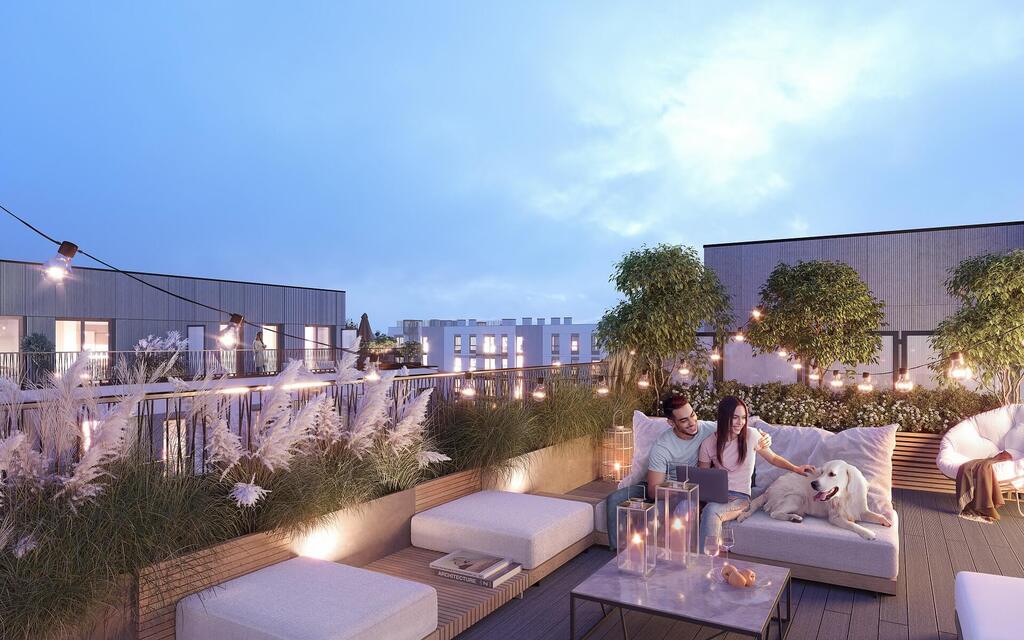 Apartament z tarasem, 4 pokoje, 3 kwartał 2026