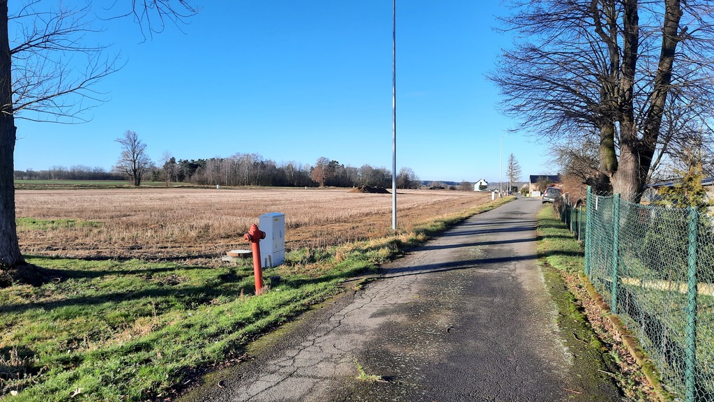 Uzbrojona działka budowlana