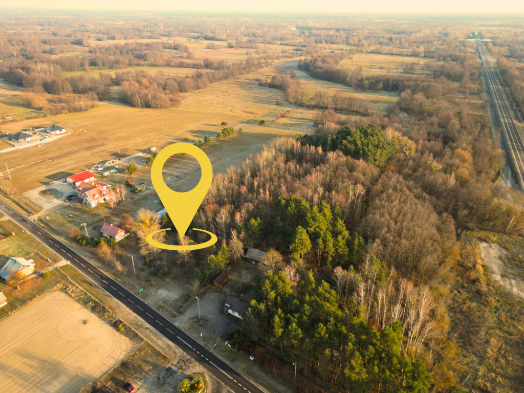 Działka budowlano-leśna w Lisznej, gm.Sławatycze