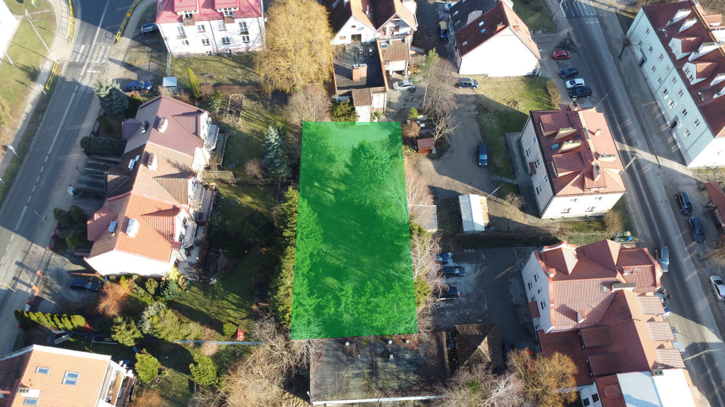 Działka budowalna w centrum miasta