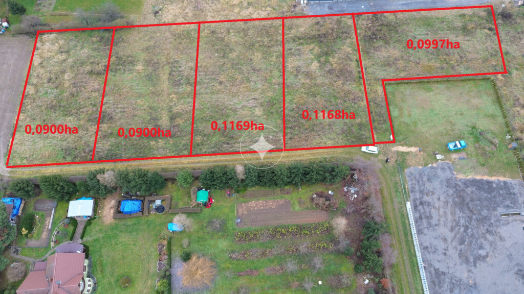 Działka budowlana w Łaziskach w cichej okolicy