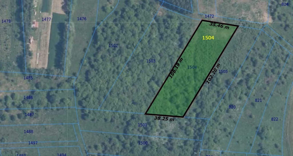 Stanisławice -działka 34 ary pod inwestycję