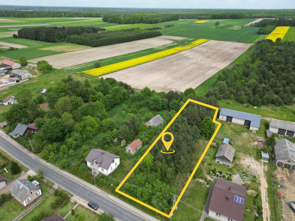 Działka Siedliskowa w Ruskowie 2791m2