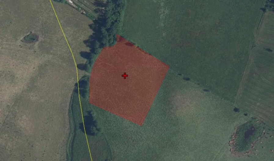 Działka gm. Biskupiec -Borki Wielkie