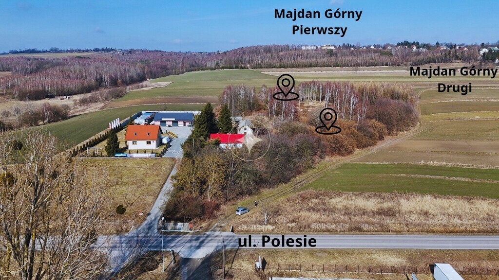 Na sprzedaż 2 działki budowlane w Majdanie Górnym!