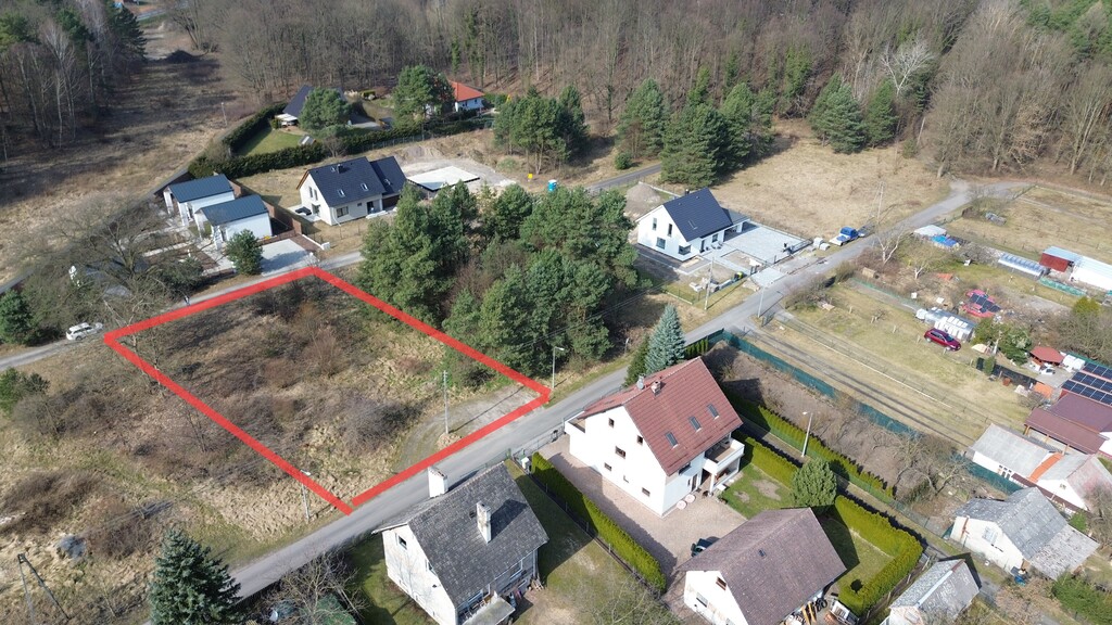 Działka budowlana w Osiecznicy