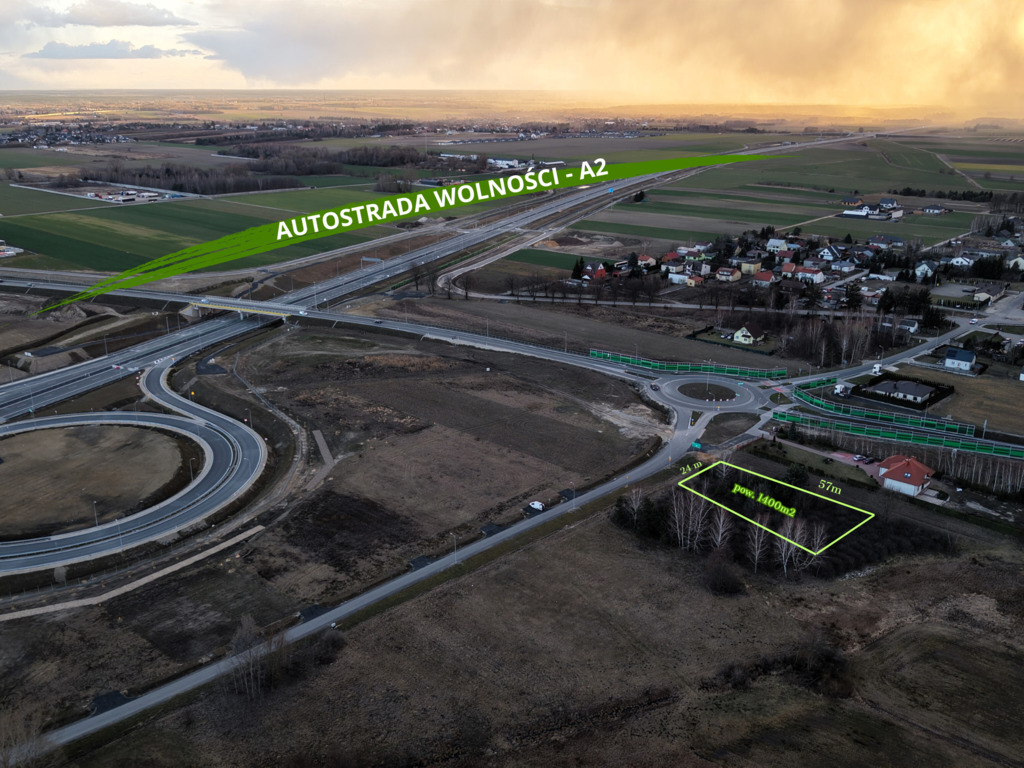 Działka budowlana w Ciciborze Dużym 1400m2