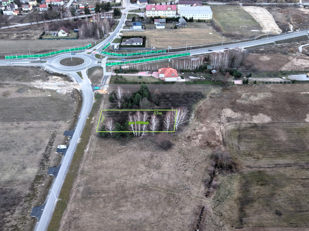 Działka budowlana w Ciciborze Dużym 1500m2