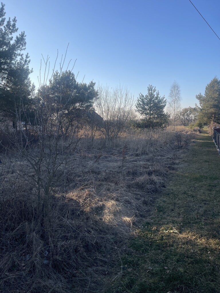 Działka w spokojnej okolicy