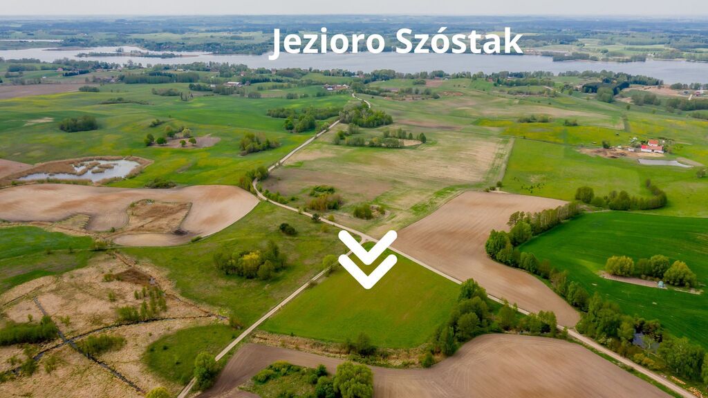 Działki z MPZP blisko Jeziora Szóstak