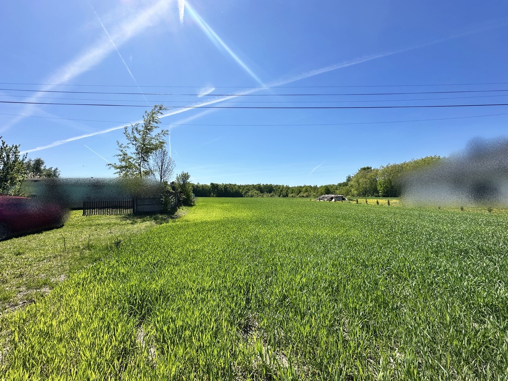 Działka przy lesie, widokowa