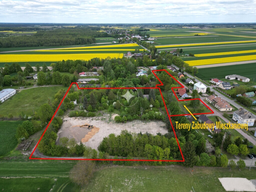 Dwie działki przemysłowa i budowlana - Podedwórze