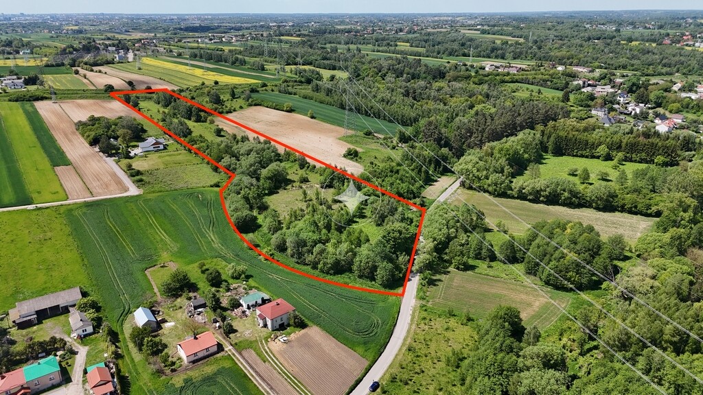 Działka inwestycyjna tylko 15 min od Lublina