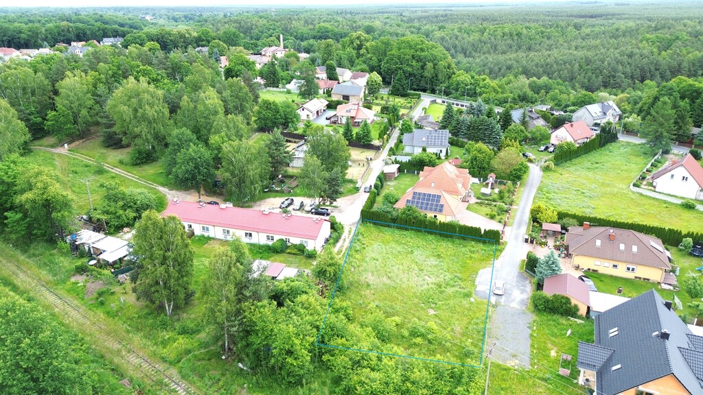 Działka budowlana w Osiecznicy