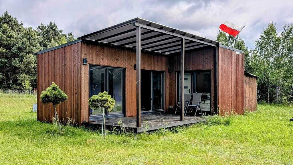 Domek letniskowy 34,5 m2 w zielonej okolicy