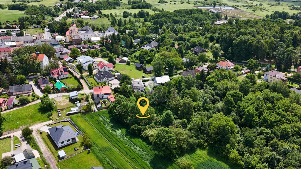 Szczebrzeszyn – działka z zabudową i mediami!