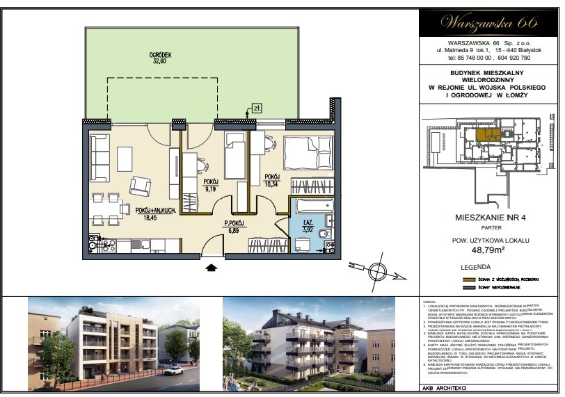 Nowoczesne mieszkania na ul. Ogrodowej w Łomży!