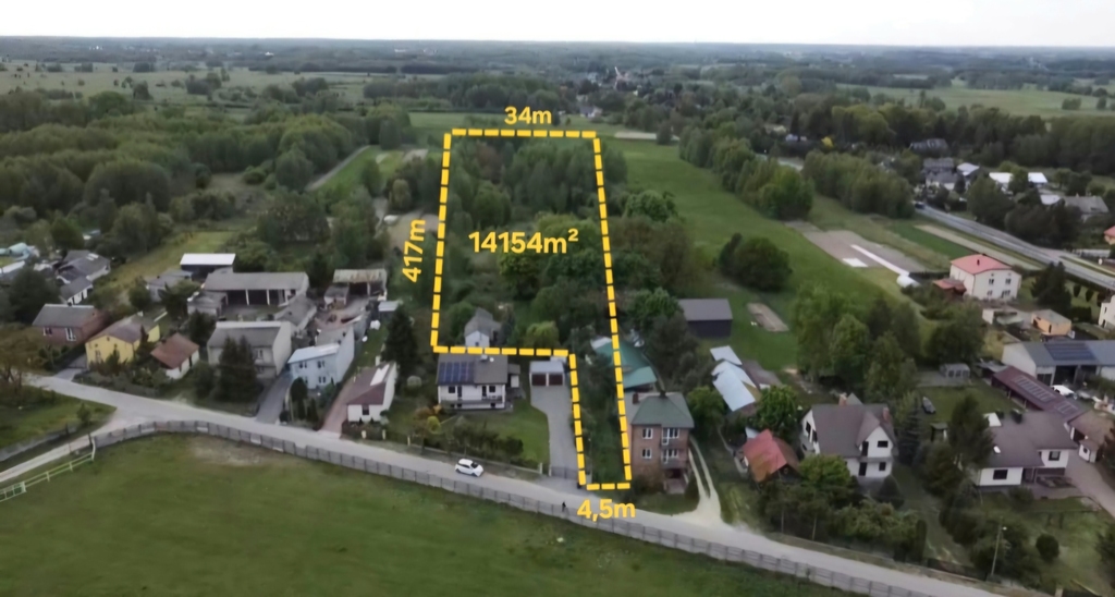 Malownicza działka budowlana na sprzedaż