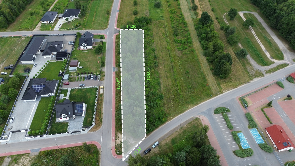 DZIAŁKA BUDOWLANA NA SPRZEDAŻ/POŁANIEC/ 18,47 A