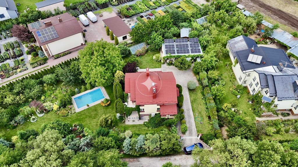 Dom z basenem przy ul. Metalowej w Chełmie