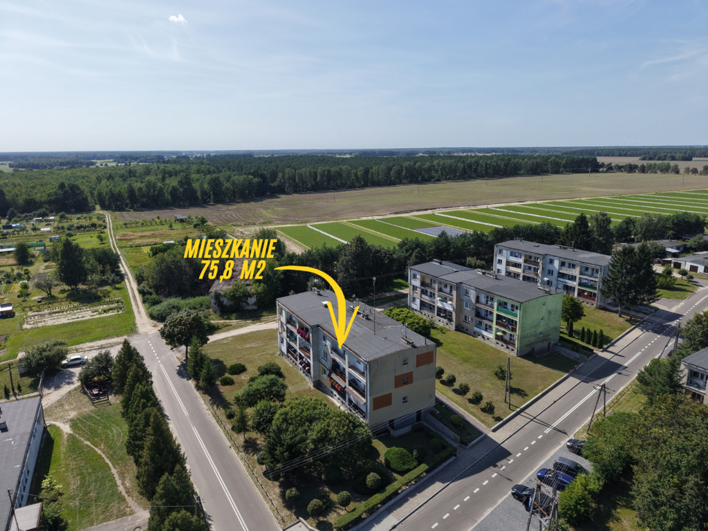 Na sprzedaż 75m2 mieszkanie w gminie Kodeń