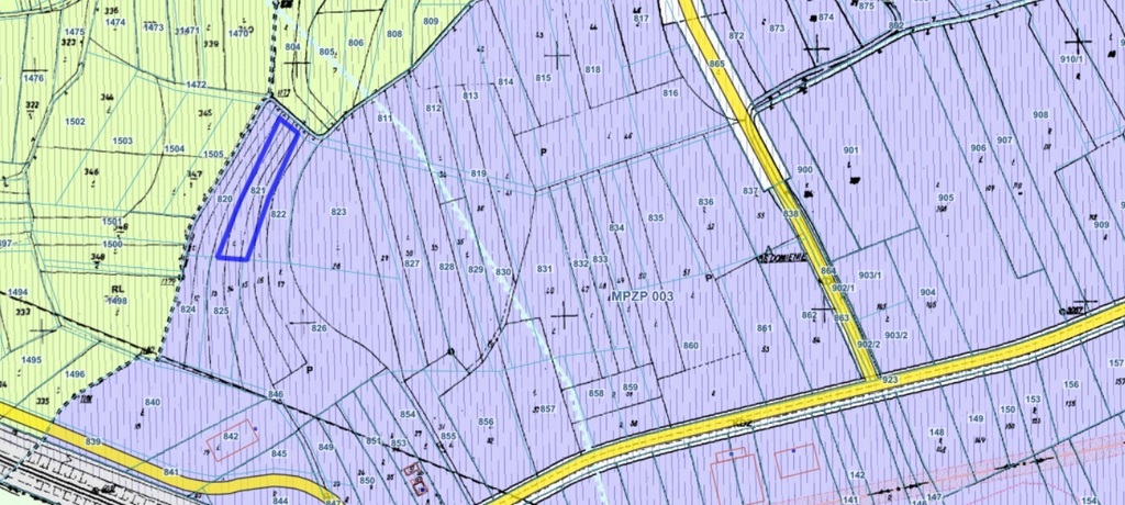Cikowice 21 arów działka pod inwestycję