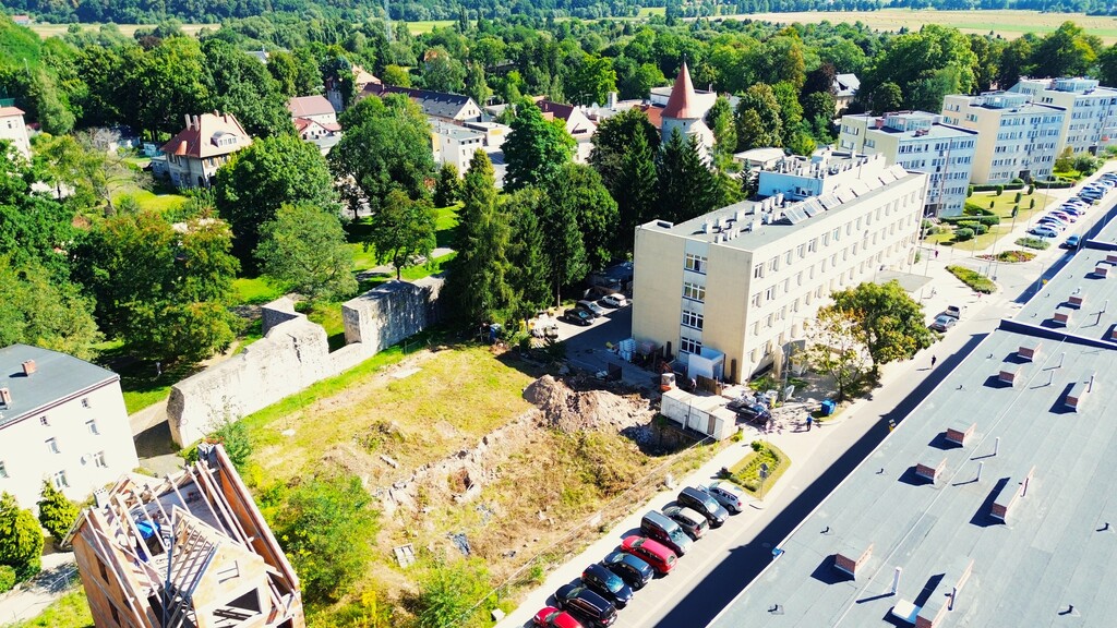 Działka budowlana w ścisłym centrum miasta