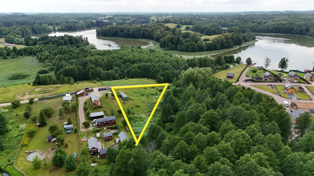 Działka rekreacyjna blisko jeziora Świętajno