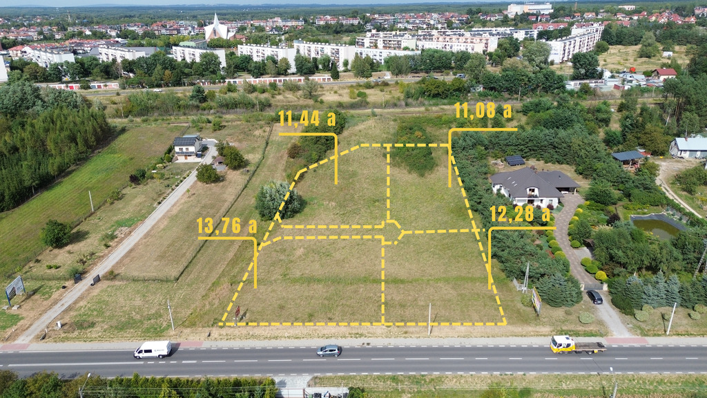 Działki budowlane Staszów – ul. Kolejowa / WZ