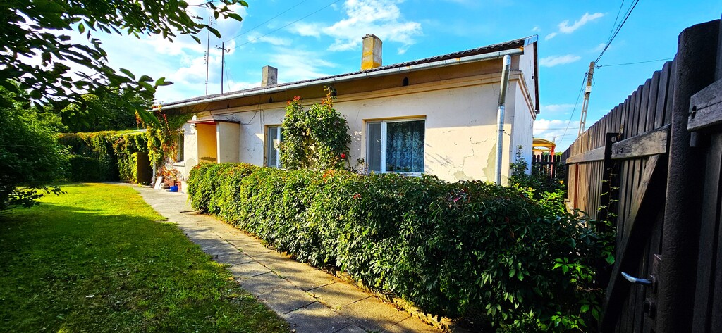 Mały domek z pięknym ogrodem