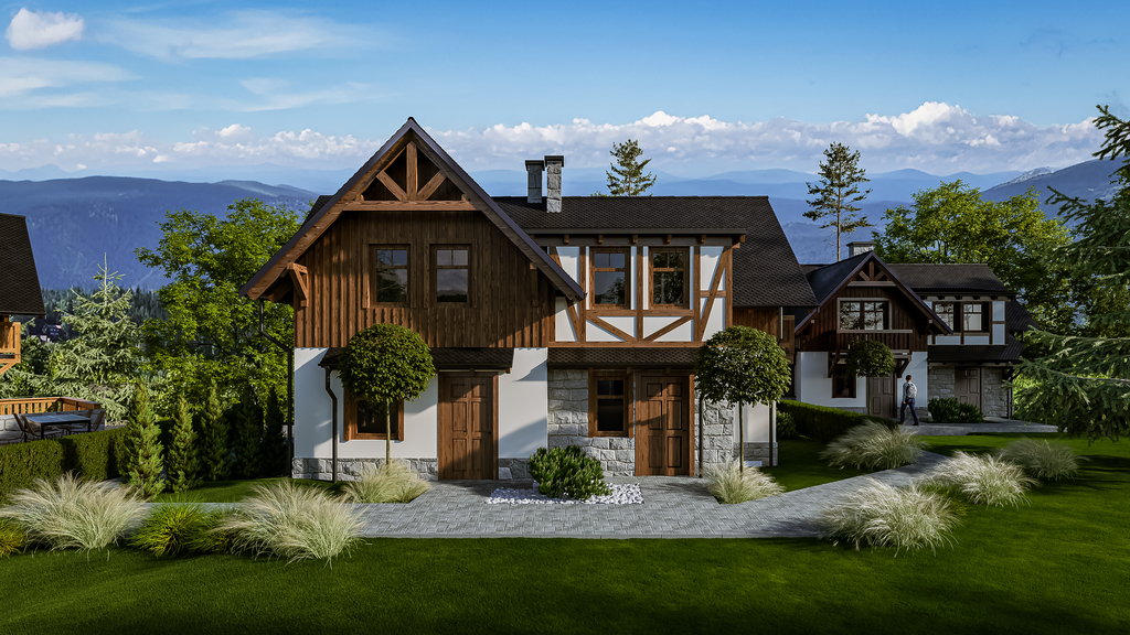 Kameralne osiedle 6 domów  w Szklarskiej Porębie