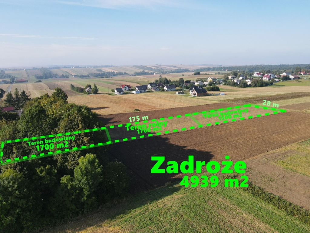 Działka przy trasie do Krakowa!