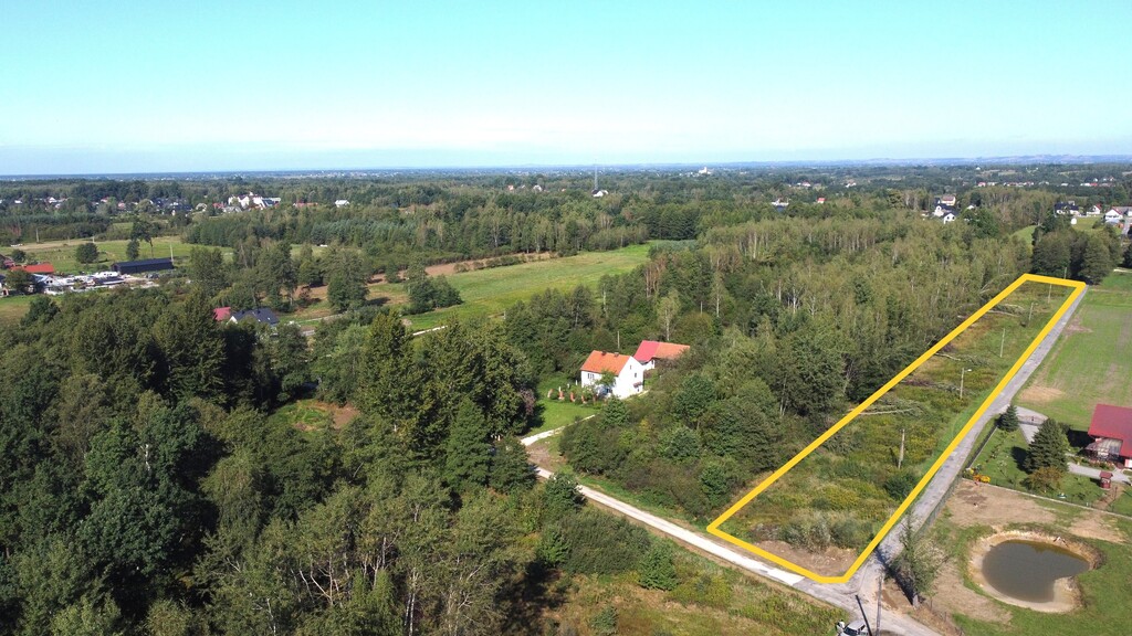 Piękna działka z Dąbrówce k/Bochni