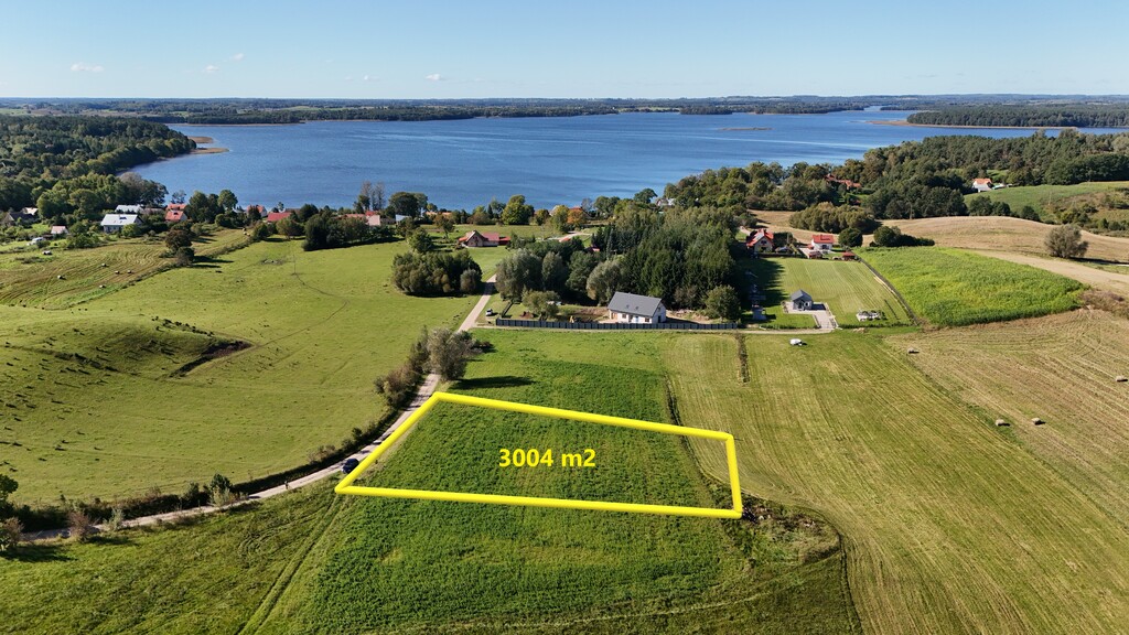 Działka budowlana Piaski blisko Ełku