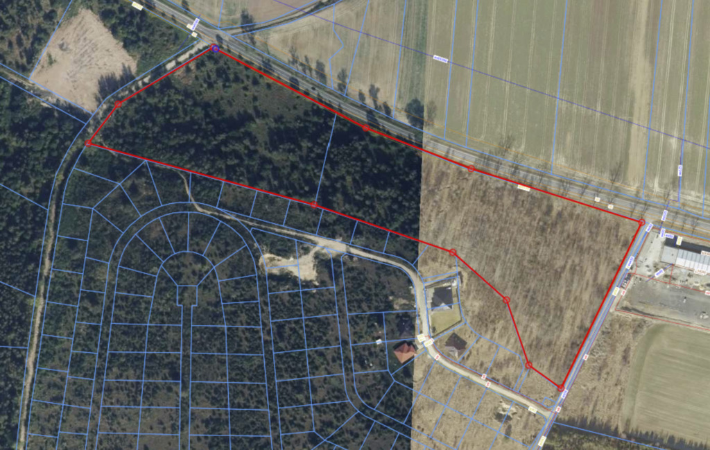 działki usług. 6ha- 7mln netto- dk 94