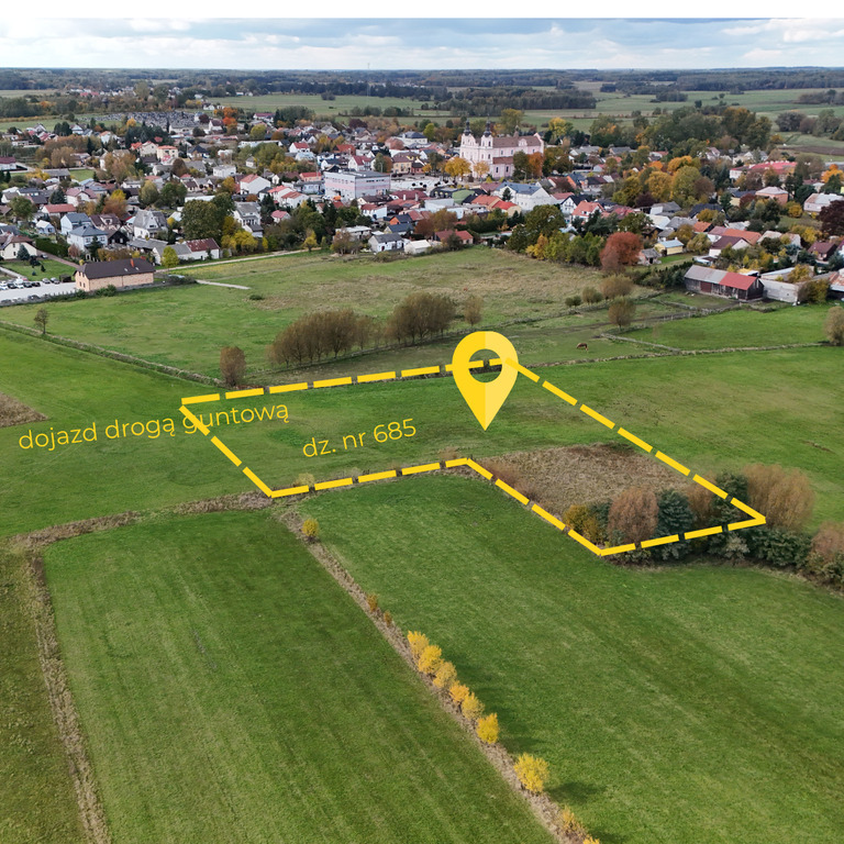 2 działki w Parysowie - rolna i pod zabudowę!