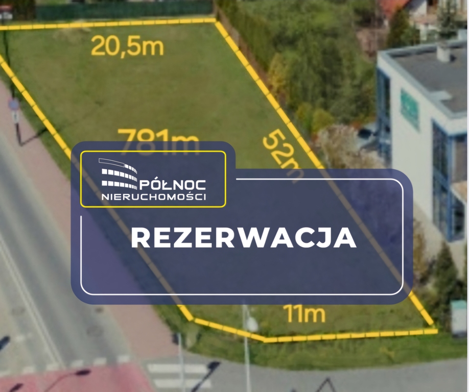Działka w centrum Świdnika na sprzedaż